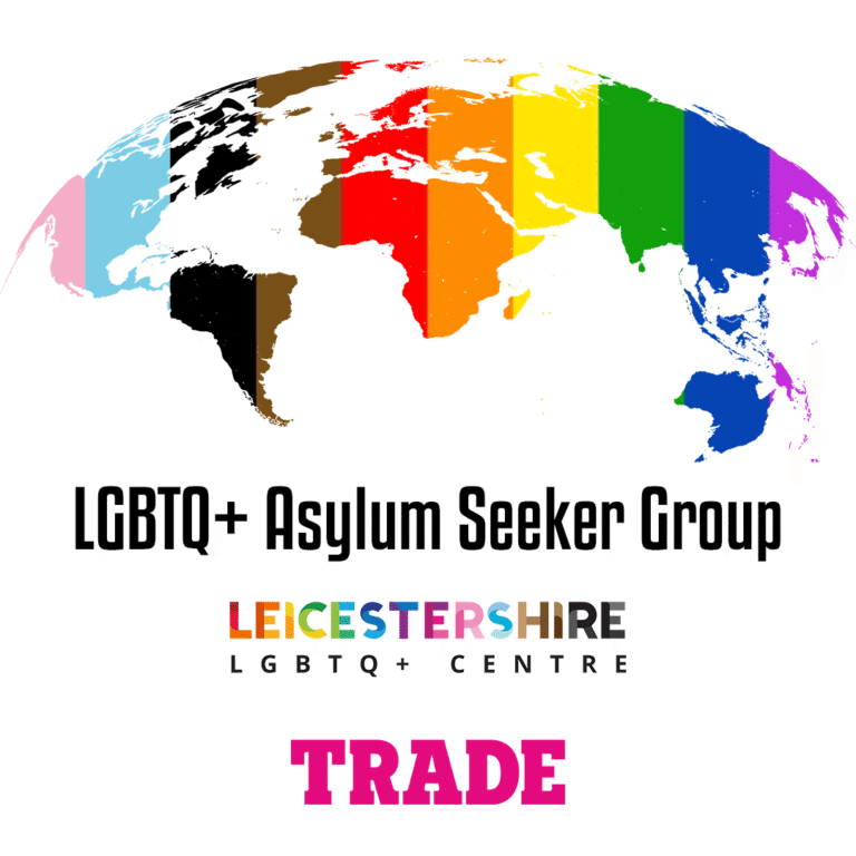 LGBTQ+ Asylum-seeker group logo
