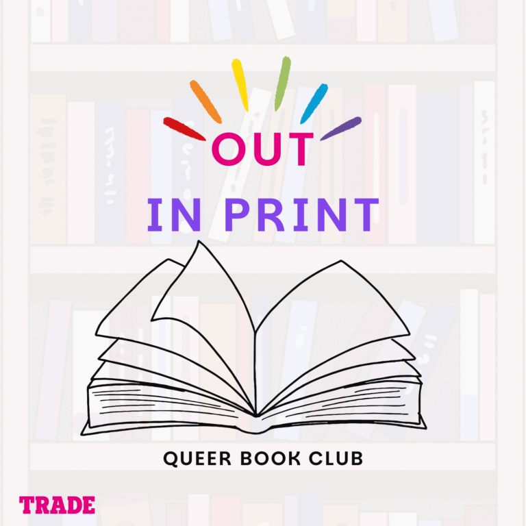 Out in print social group logo